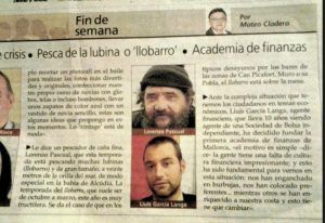 Entrevista sobre el proyecto AulaFinanzas en el Última Hora