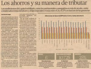 Artículo en El Económico