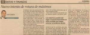 Artículo en "El Económico"