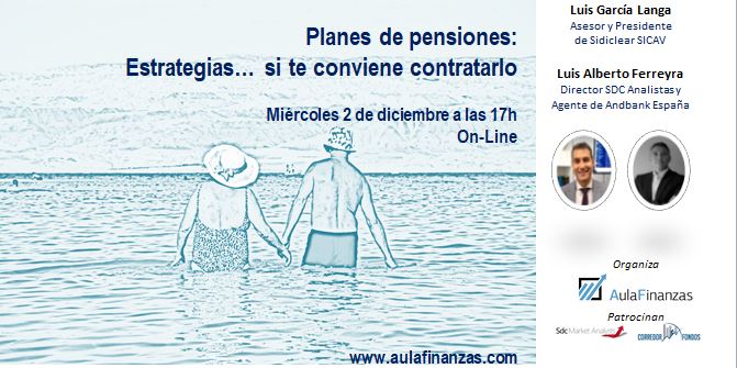 Webinar planes de pensiones